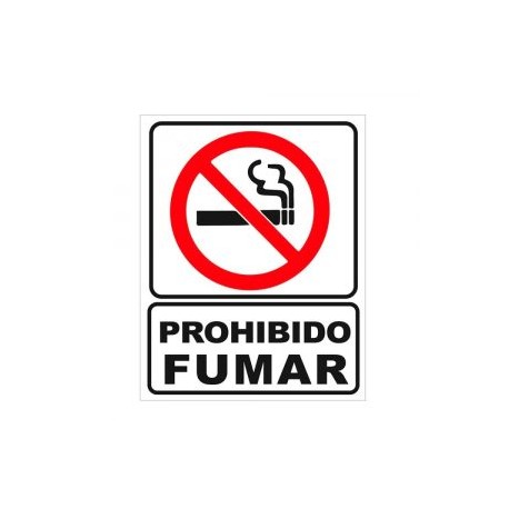 Cartel «no fumar»
