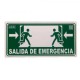 Cartel «salida de emergencia»