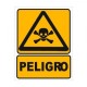 Cartel «peligro»