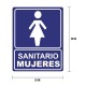 Cartel «sanitario mujeres»