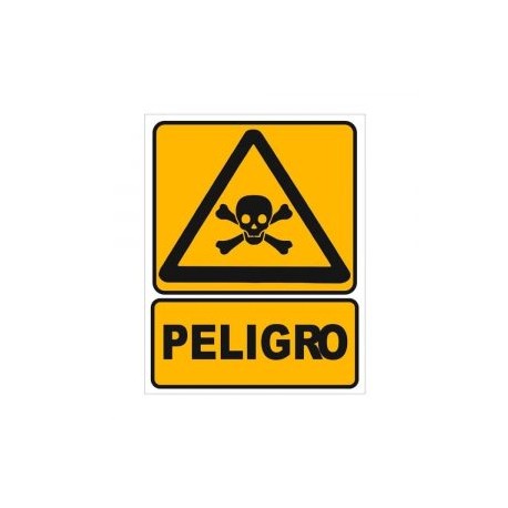 Cartel «peligro»