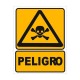 Cartel «peligro»