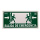 Cartel «salida de emergencia»