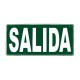 Cartel «salida»